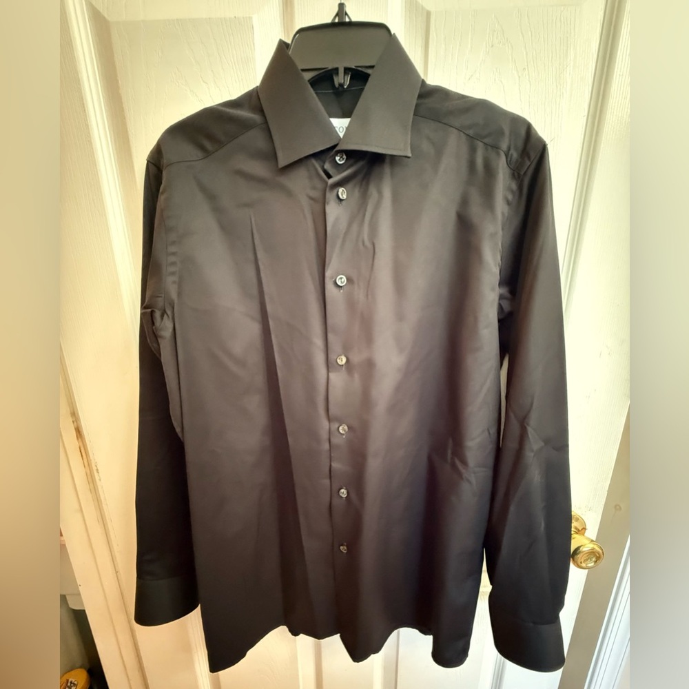 Eton Contemporary Fit Cambridge Twill Shirt 15.5